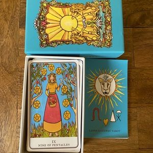 Lions Gateway Tarot deck in box